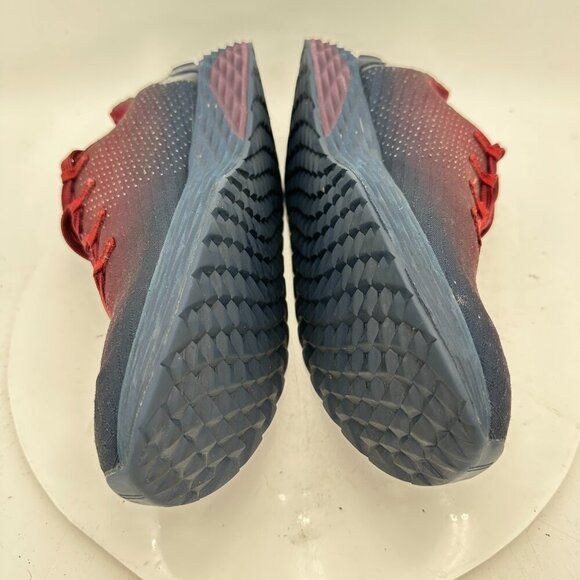 Nobull Gradient Ripstop Runner Men Size 12M Dark Blue Red Knit Training Shoes - Picture 7 of 11